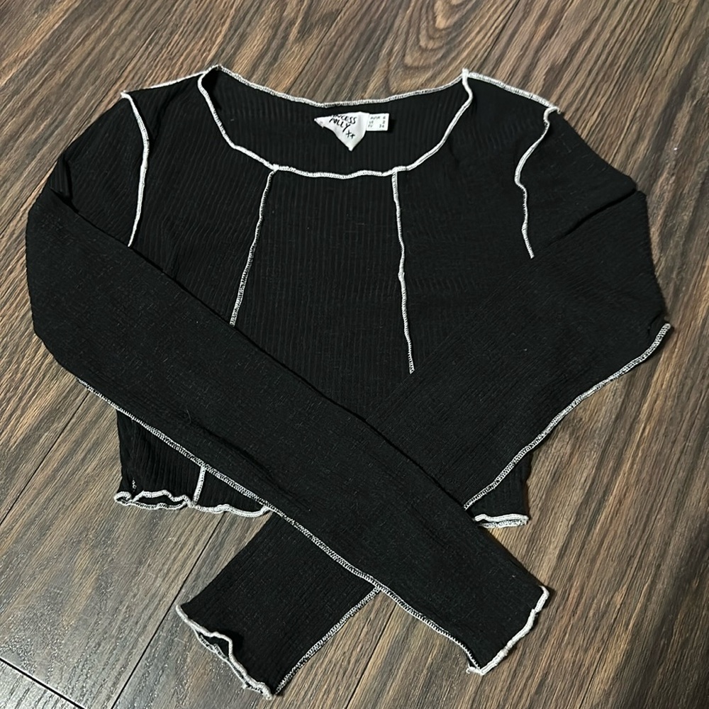 Princess Polly Ribbed Top - Picture 2 of 2